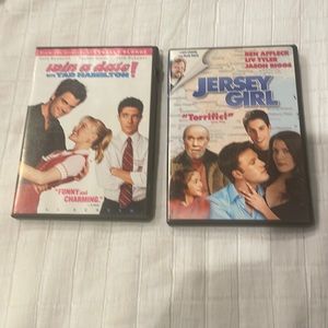 Bundle of two DVDs: jersey girl & Win a date With Tad Hamilton!